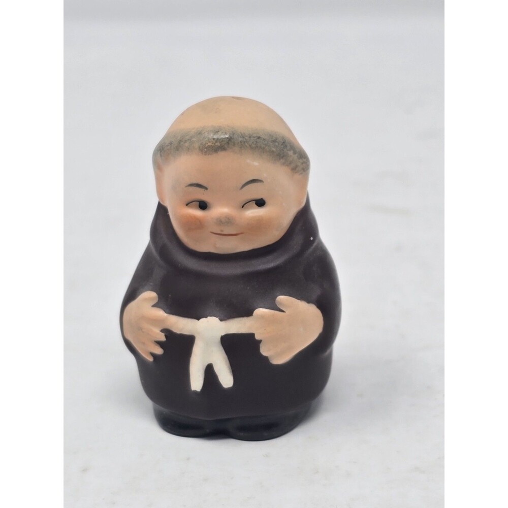 Vintage Goebel 1960-1972 W Germany Monk Salt or Pepper Shaker 2 Hole